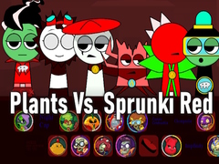 leikur Plants Vs. Sprunki Red