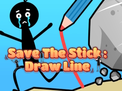 leikur Save The Stick: Draw Line