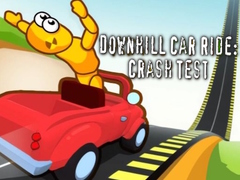 leikur Downhill Car Ride: Crash Test