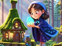 leikur Find The Differences: Little Witch