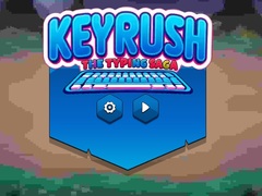 leikur Key Rush - Typing Saga
