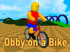 leikur Obby on a Bike