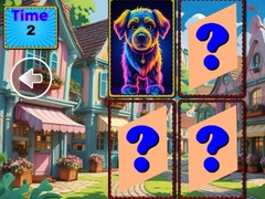 leikur Funny Animals Memory Game