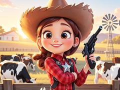 leikur Find The Differences: Cow Farm