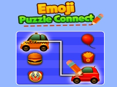 leikur Emoji Puzzle Connect