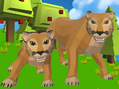 leikur Cougar Simulator: Big Cats