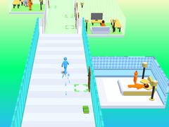 leikur Knock and Run: 100 Doors Escape