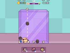 leikur Capy Merge: Animal Drop Puzzle