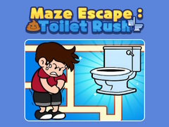 leikur Maze Escape: Toilet Rush 