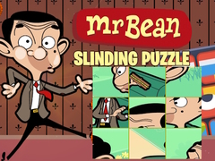 leikur Mr Bean Sliding Puzzle