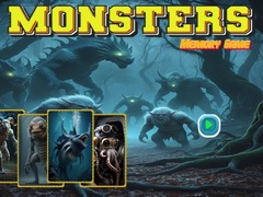 leikur Monsters Memory Game