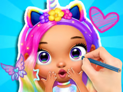 leikur Coloring Book: Fashion Barbie Princess
