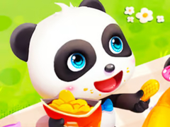 leikur Jigsaw Puzzle: Baby Panda Spring Picnic