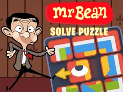 leikur Mr Bean Solve Puzzle