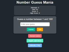 leikur Number Guess Mania