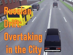 leikur Russian Drift: Overtaking in the City