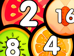 leikur Merge Balls Shooter 2048 Connect Fruits