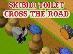 leikur Skibidi Toilet Cross The Road