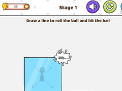 leikur Save The Stick Draw Line
