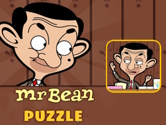 leikur Mr Bean Puzzle