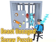 leikur Beast Uncaged: Screw Puzzle