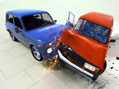 leikur Car Crash Test
