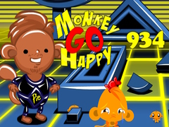 leikur Monkey Go Happy 934