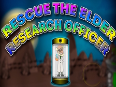 leikur Rescue the Elder Research Officer