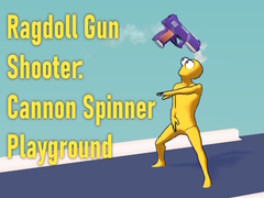 leikur Ragdoll Gun Shooter: Cannon Spinner Playground