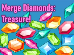 leikur Merge Diamonds: Treasure!