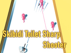leikur Skibidi Toilet Sharp Shooter