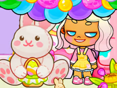 leikur Jigsaw Puzzle: Avatar World Easter Party