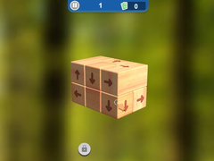 leikur Tap 3D Wood Block Away