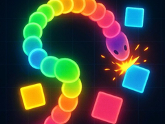 leikur Snake Frenzy Color Clash
