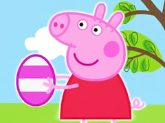 leikur Jigsaw Puzzle: Peppa Pig Easter Eggs