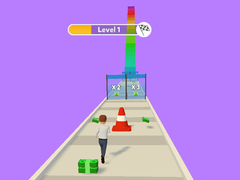 leikur Money Stack Run 3D