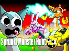 leikur Sprunki Monster Hunt