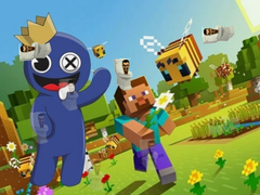leikur Rainbow Friends Minecraft Hidden Skibidi