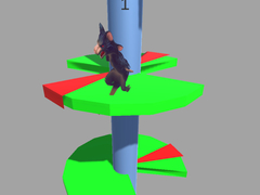 leikur Ratomilton Helix Jump