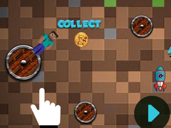 leikur Mineblock Rotate And Fly Adventure