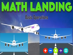 leikur Math Landing Basic Operations