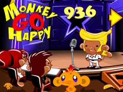 leikur Monkey Go Happy 936