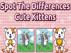 leikur Spot the Differences Cute Kittens
