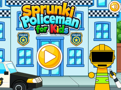 leikur Sprunki Policeman For Kids