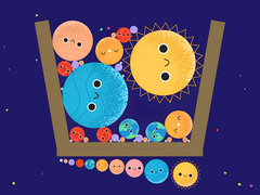leikur Merge Planets