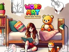leikur Word Art: Color Book Puzzle
