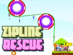 leikur Zipline People Rescue