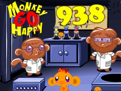 leikur Monkey Go Happy 938
