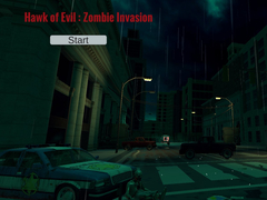 leikur Hawk Of Evil Zombie Invasion