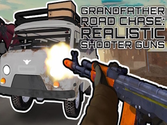 leikur Grandfather Road Chase: Realistic Shooter Guns